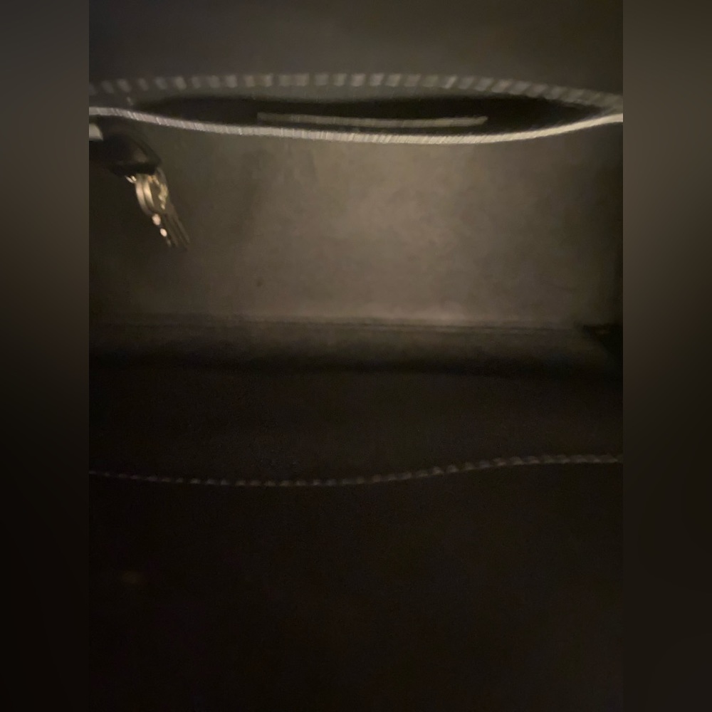 Saint Laurent Paris/Animal Print /Small Sac De Jour/Calf Hair.light brown/Black. - Picture 15 of 16